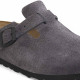 Birkenstock Leather Boston Leve Velvet